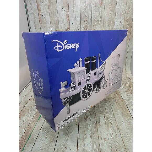 Disney Store Figure Steamboat Willie Musical 100th Anniversary Celebration - NEW - Picture 7 of 7